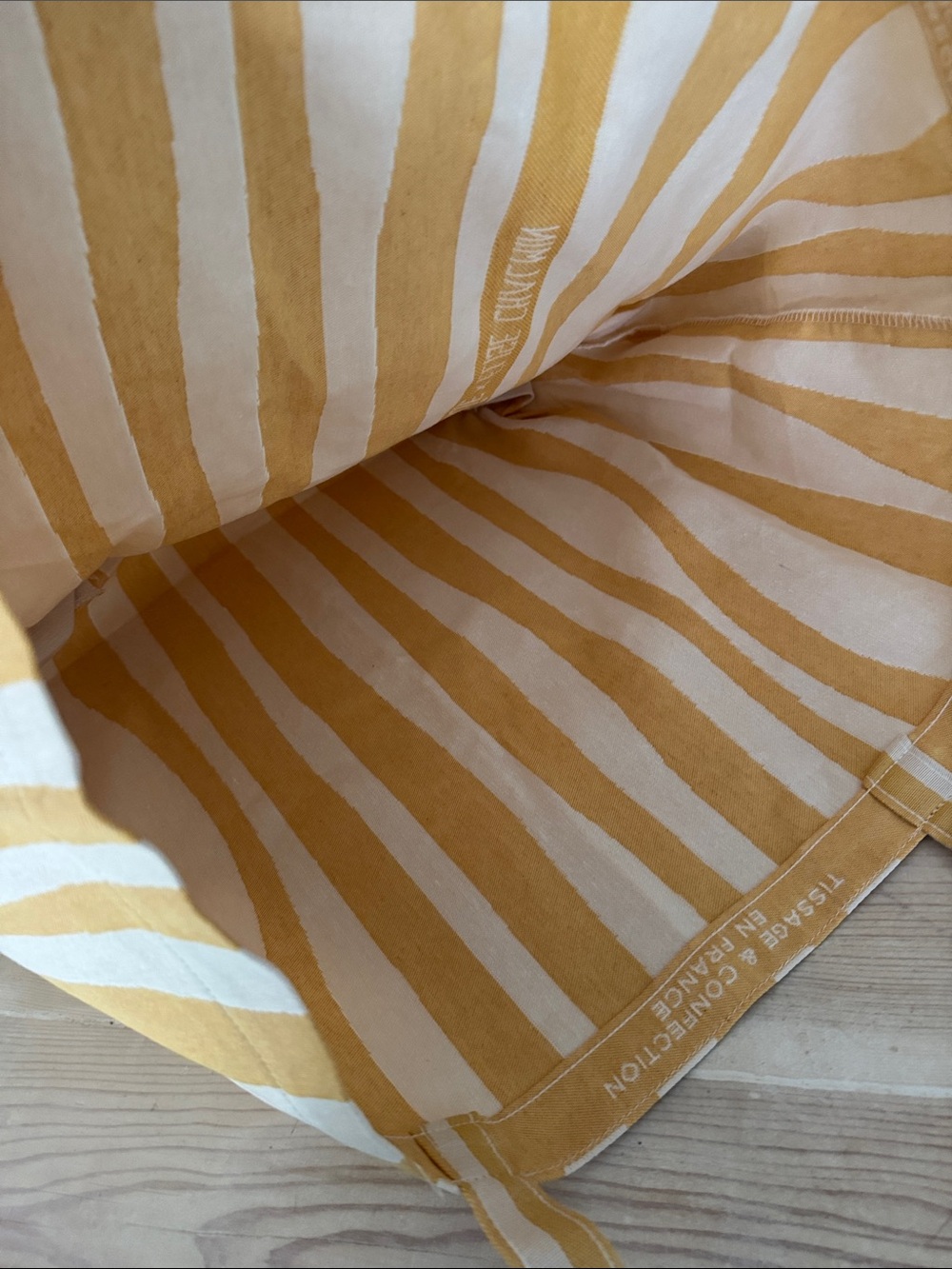 Yellow Stripe Tote Bag - Picture 4 of 4